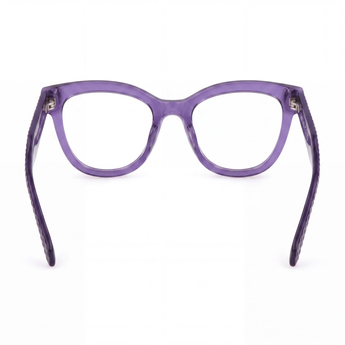 Just Cavalli VJC004V Violet Cat Eye Eyeglasses for Women, Acetate 51mm, Photo 3