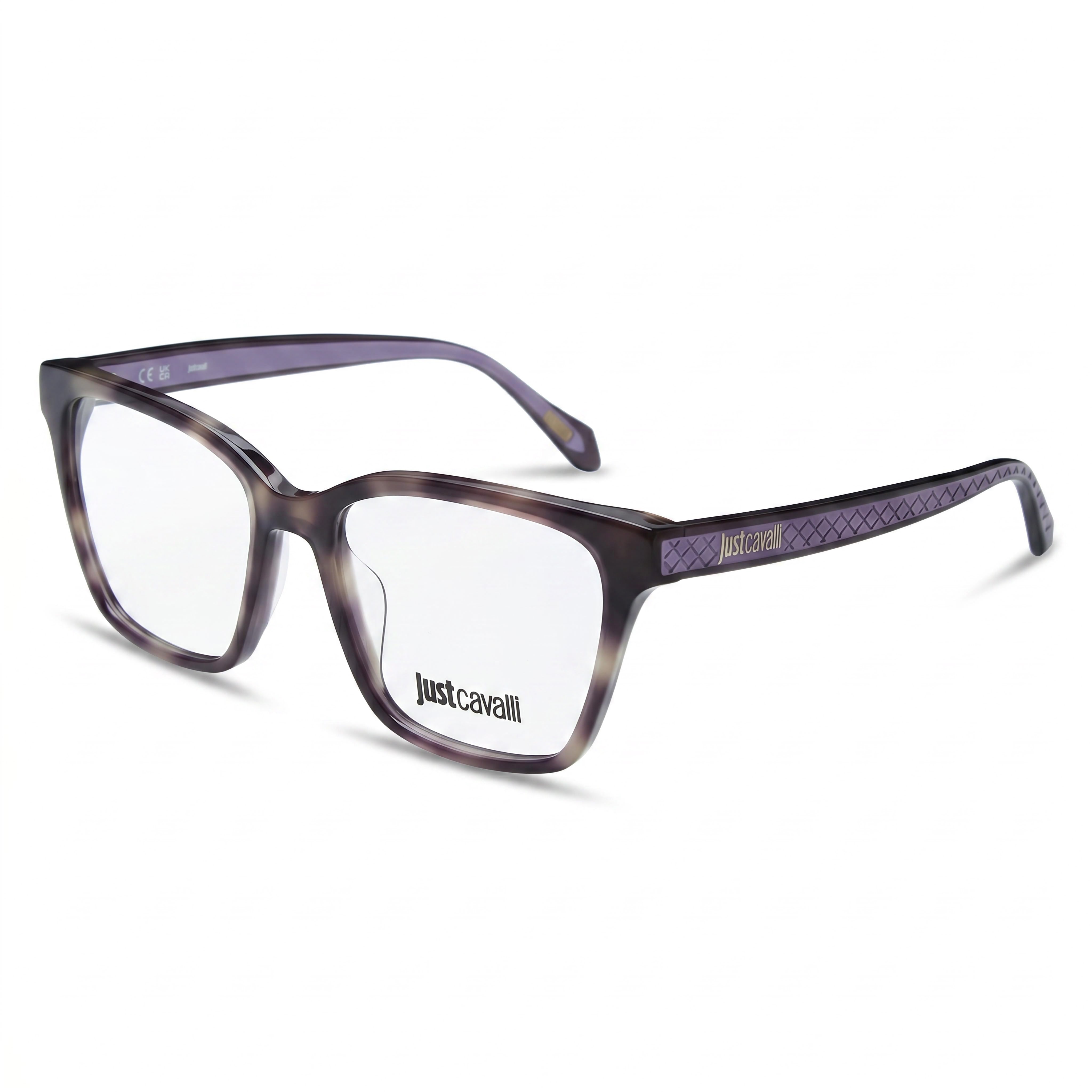 Gafas de vista Just Cavalli color Havana marrón extragrandes para mujer (VJC010), Photo 1