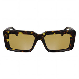 Karl Lagerfeld Classical Rectangle Sunglasses for Women — front view, Plastic frame