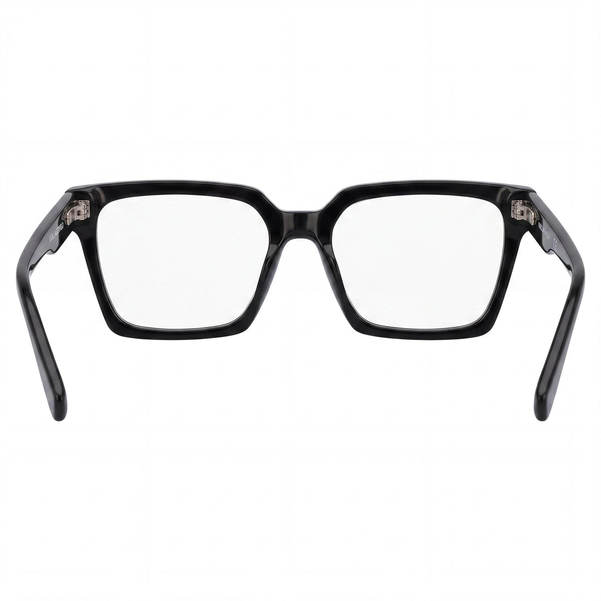 Karl Lagerfeld KL6097 Black Square Eyeglasses Unisex, 55mm, Photo 3