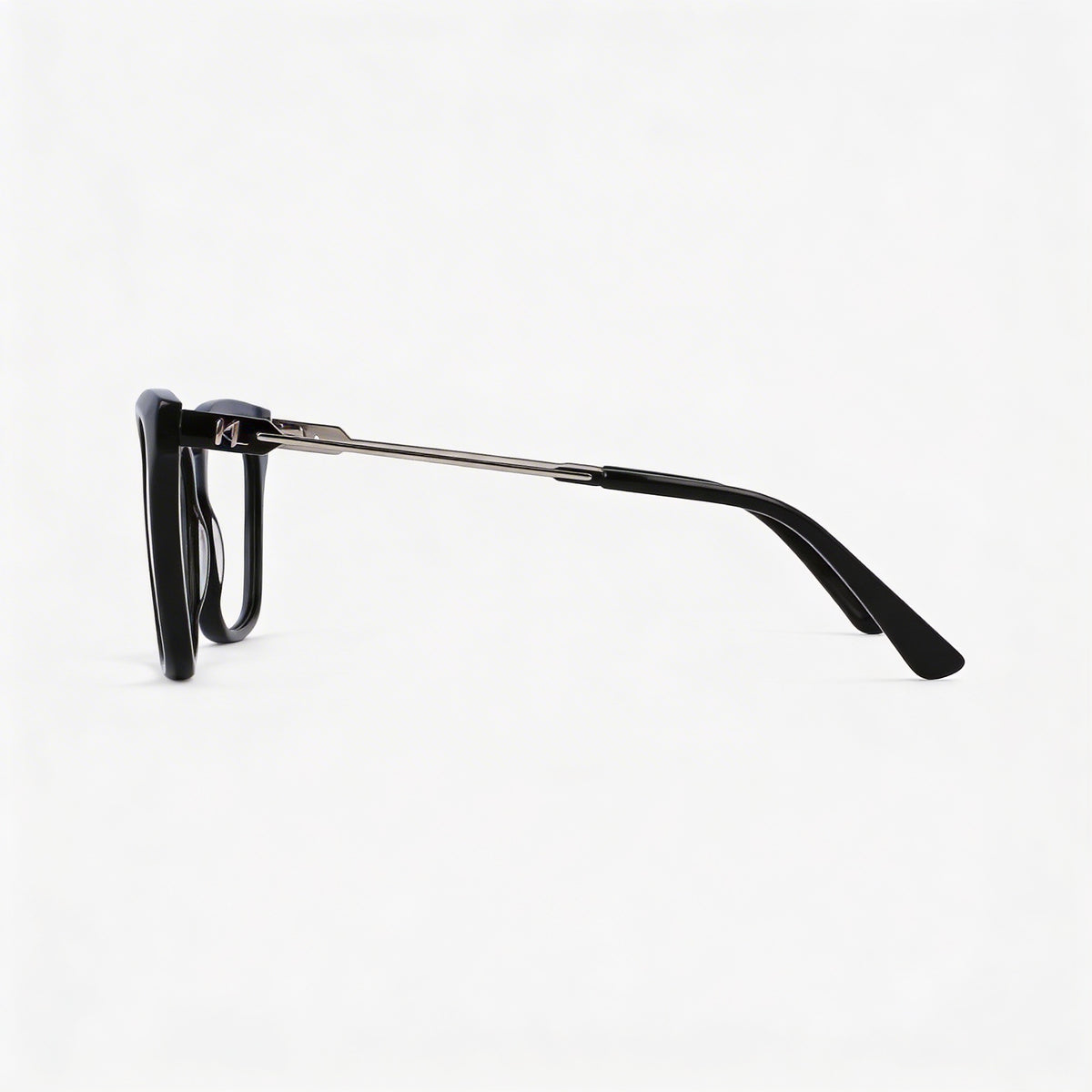 Karl Lagerfeld KL6108 N Black Square Eyeglasses for Women, 54mm, Photo 3