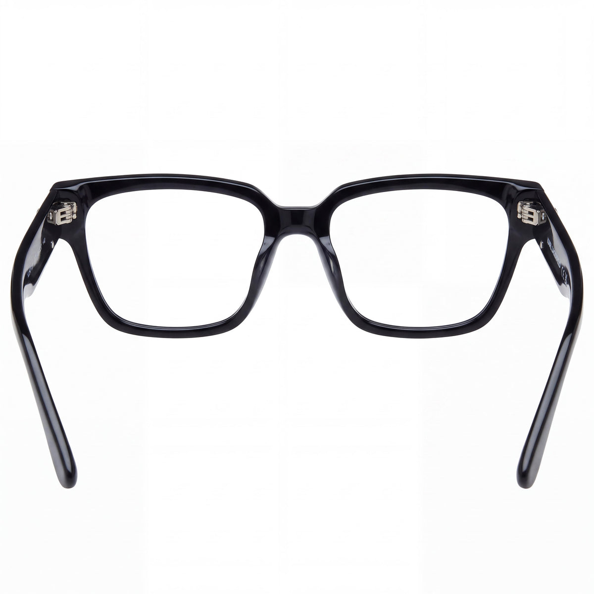 Gafas graduadas unisex Karl Lagerfeld KL6112R cuadradas negras, 54mm, Photo 4