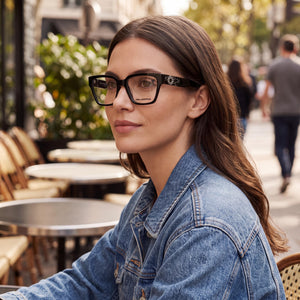 Karl Lagerfeld KL6112R Black Eyeglasses Unisex — outdoor wear, Acetate frame