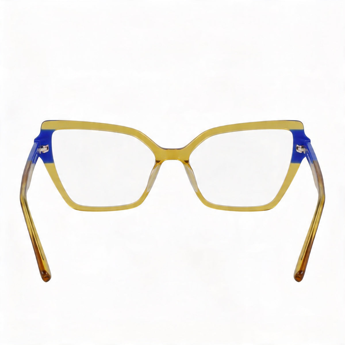 Karl Lagerfeld KL6131 Caramel/Blue Cat Eye Eyeglasses for Women, 53mm, Photo 4