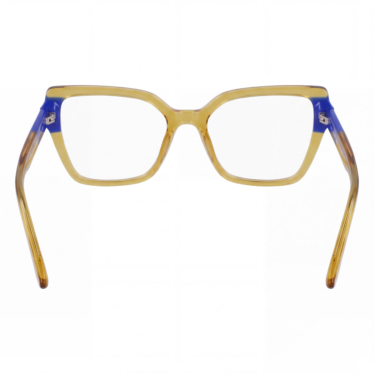 Karl Lagerfeld Kl6131 Yellow Rectangle Eyeglasses for Women, 53mm, Photo 3