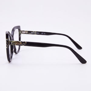 Karl Lagerfeld KL6132 Cat Eye Eyeglasses Unisex — front view, Acetate