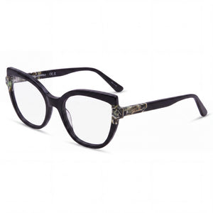 Karl Lagerfeld KL6132 Black/Marble Cat Eye Eyeglasses for Unisex, Acetate frame