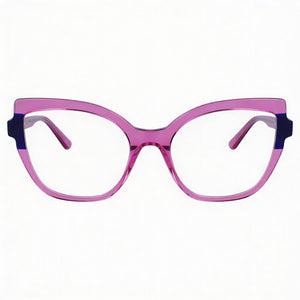 Karl Lagerfeld KL6132 Cat Eye Eyeglasses Unisex — front view, Acetate
