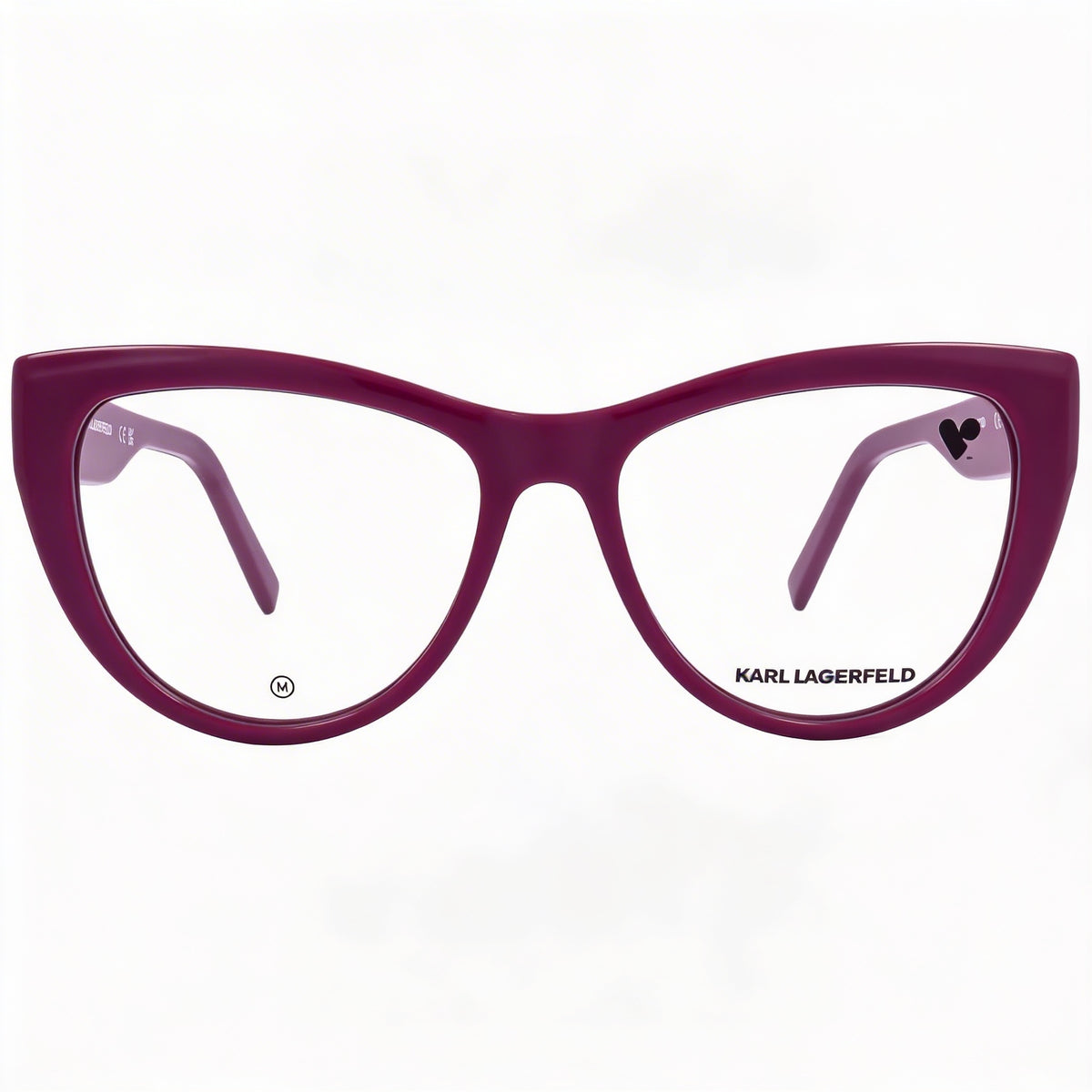 Gafas Karl Lagerfeld KL6133 de mujer, ojo de gato, rojas, acetato, 54mm, Photo 2