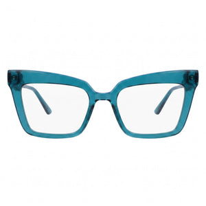 Karl Lagerfeld KL6136 Rectangle Eyeglasses for Women — front view, Injected frame