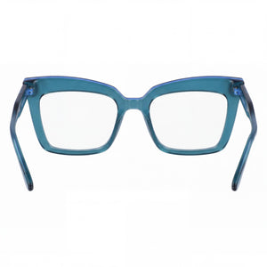 Karl Lagerfeld Kl6136 Square Eyeglasses for Women — front view, Injected