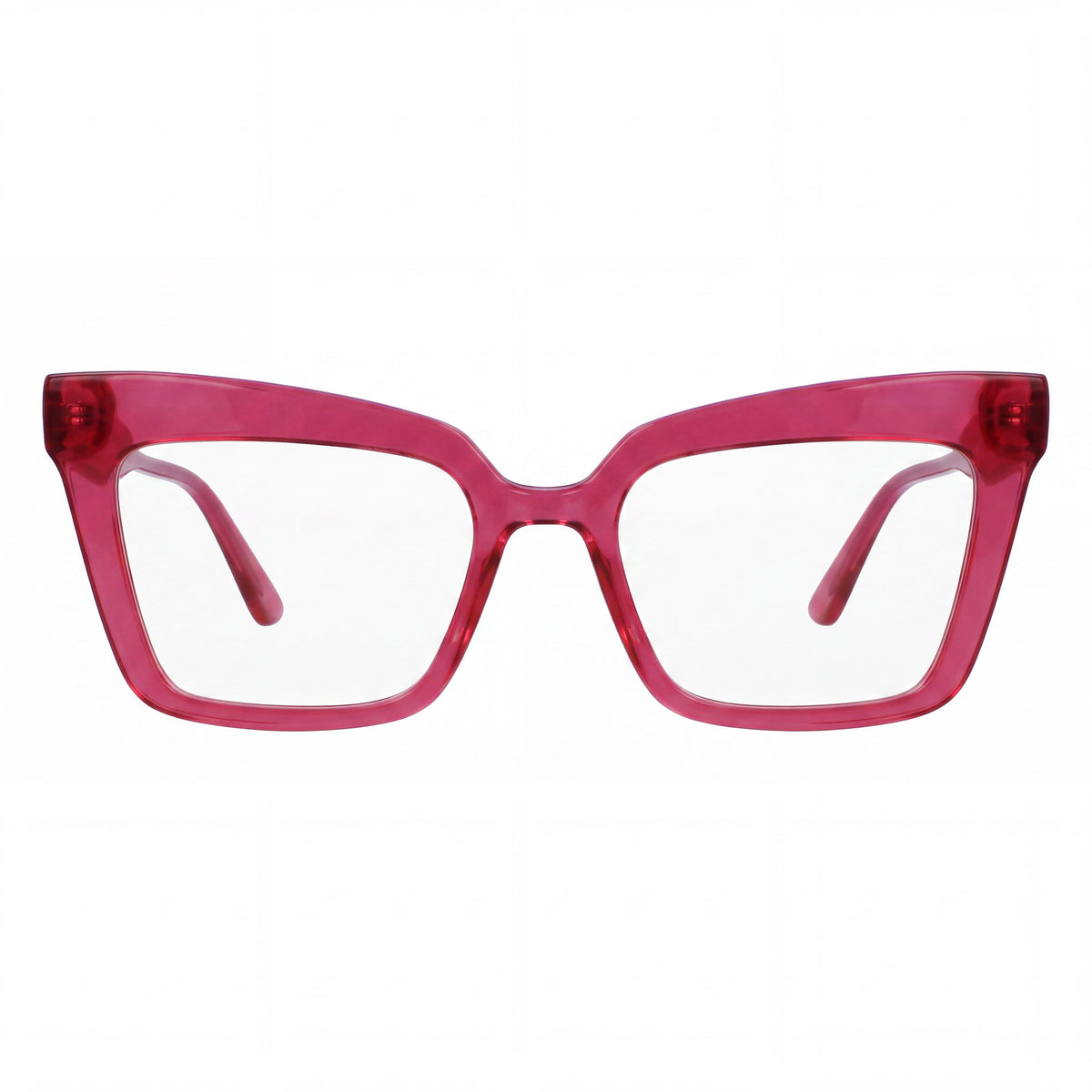 Gafas de sol Karl Lagerfeld Modern para mujer con montura inyectada color cereza, lentes de policarbonato, 51 mm de ancho de lente, Photo 2