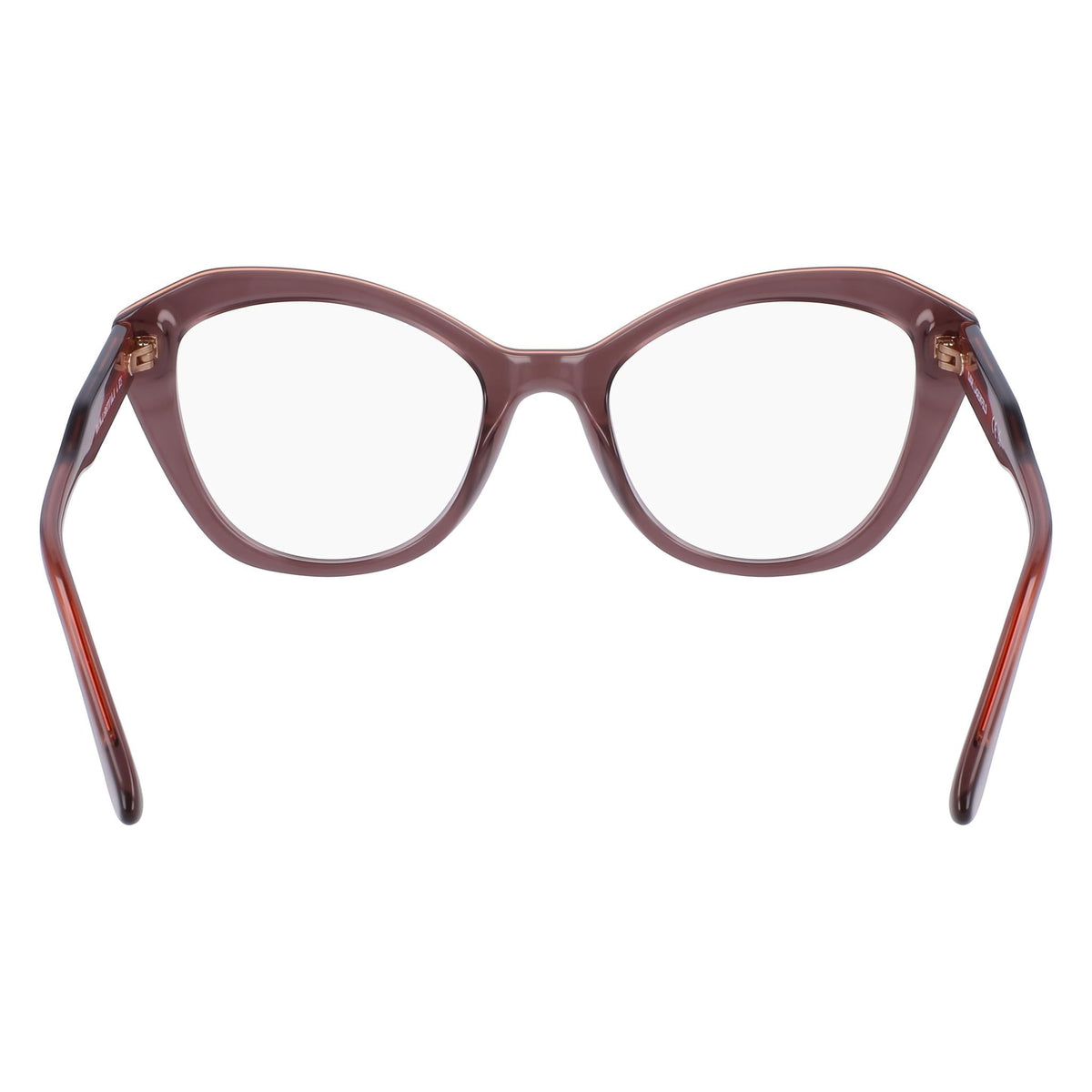 Gafas de ver Karl Lagerfeld KL6137 ojo de gato para mujer, color marrón, 52 mm, Photo 3
