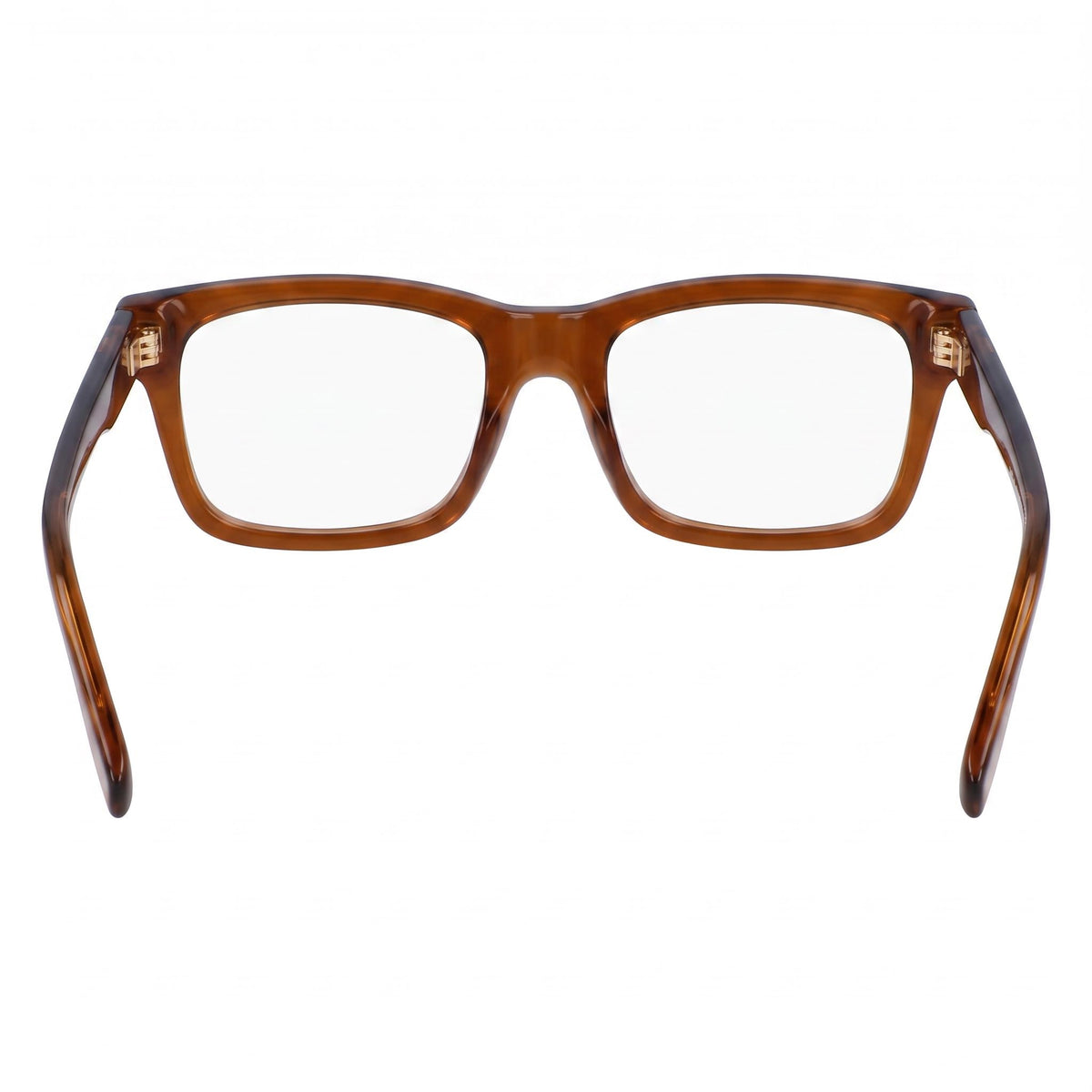 Karl Lagerfeld KL6138 Brown Rectangle Eyeglasses Unisex, Injected 53mm, Photo 3