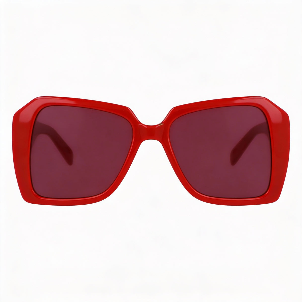 Karl Lagerfeld Kl6140s Red Square Sunglasses for Women, 53mm, Photo 2