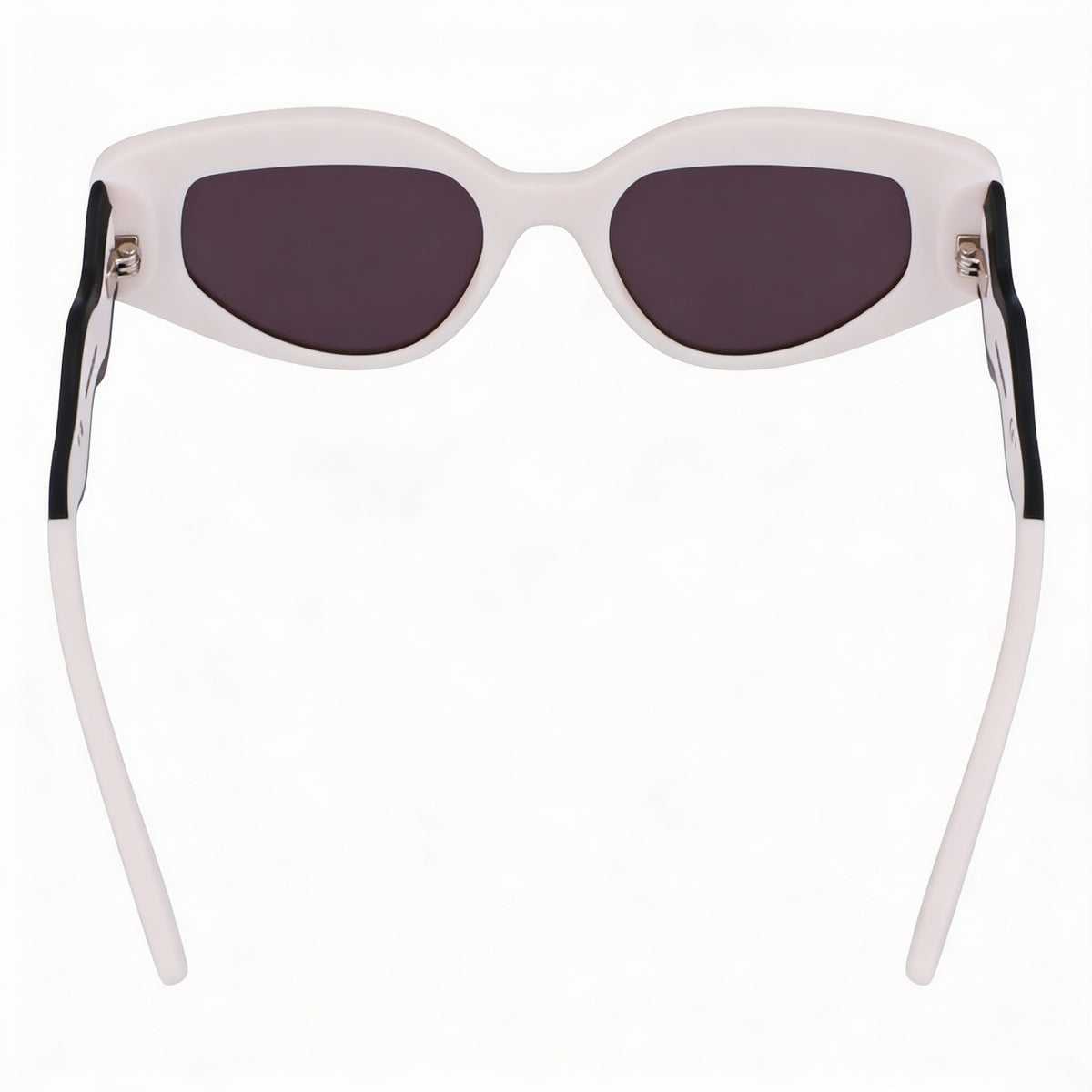 Gafas de sol rectangulares blancas Karl Lagerfeld Kl6144s para mujer, 50 mm, Photo 3