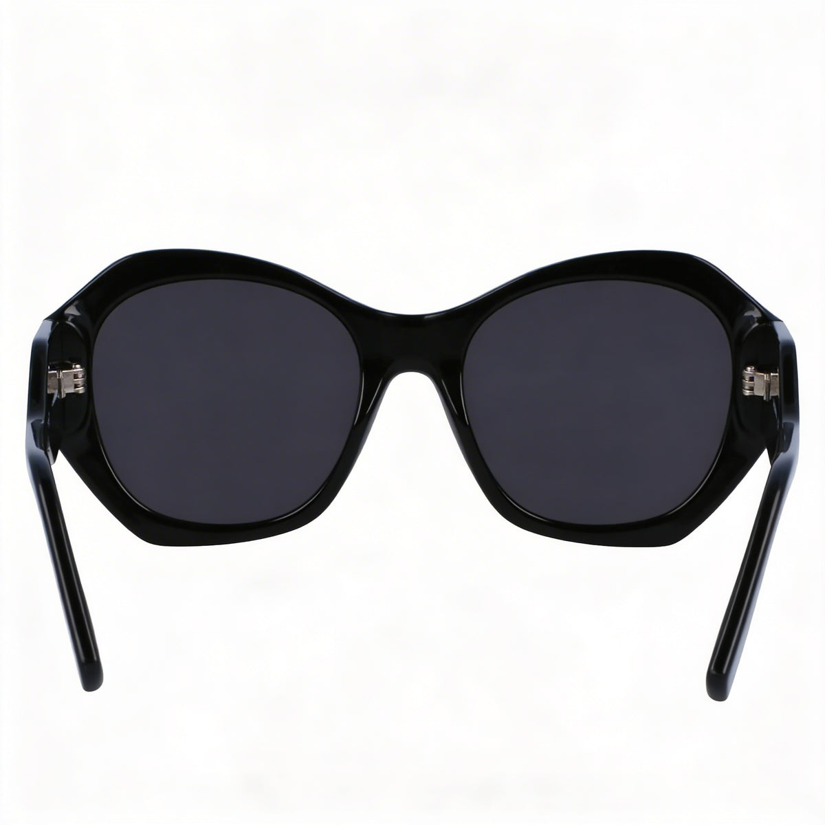 Gafas de sol redondas para mujer Karl Lagerfeld KL6146S N, color negro, 54 mm, Photo 4