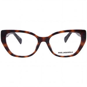Karl Lagerfeld KL6151 Butterfly Eyeglasses for Women — front view, Injected