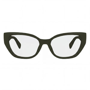 Karl Lagerfeld KL6151 Oval Eyeglasses for Women — front view, Injected