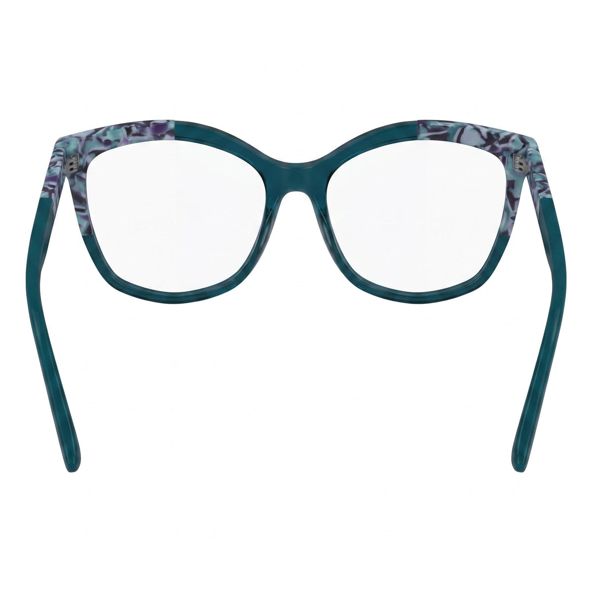 Gafas cuadradas Karl Lagerfeld KL6154 azul/azul mármol unisex, 55 mm, Photo 4