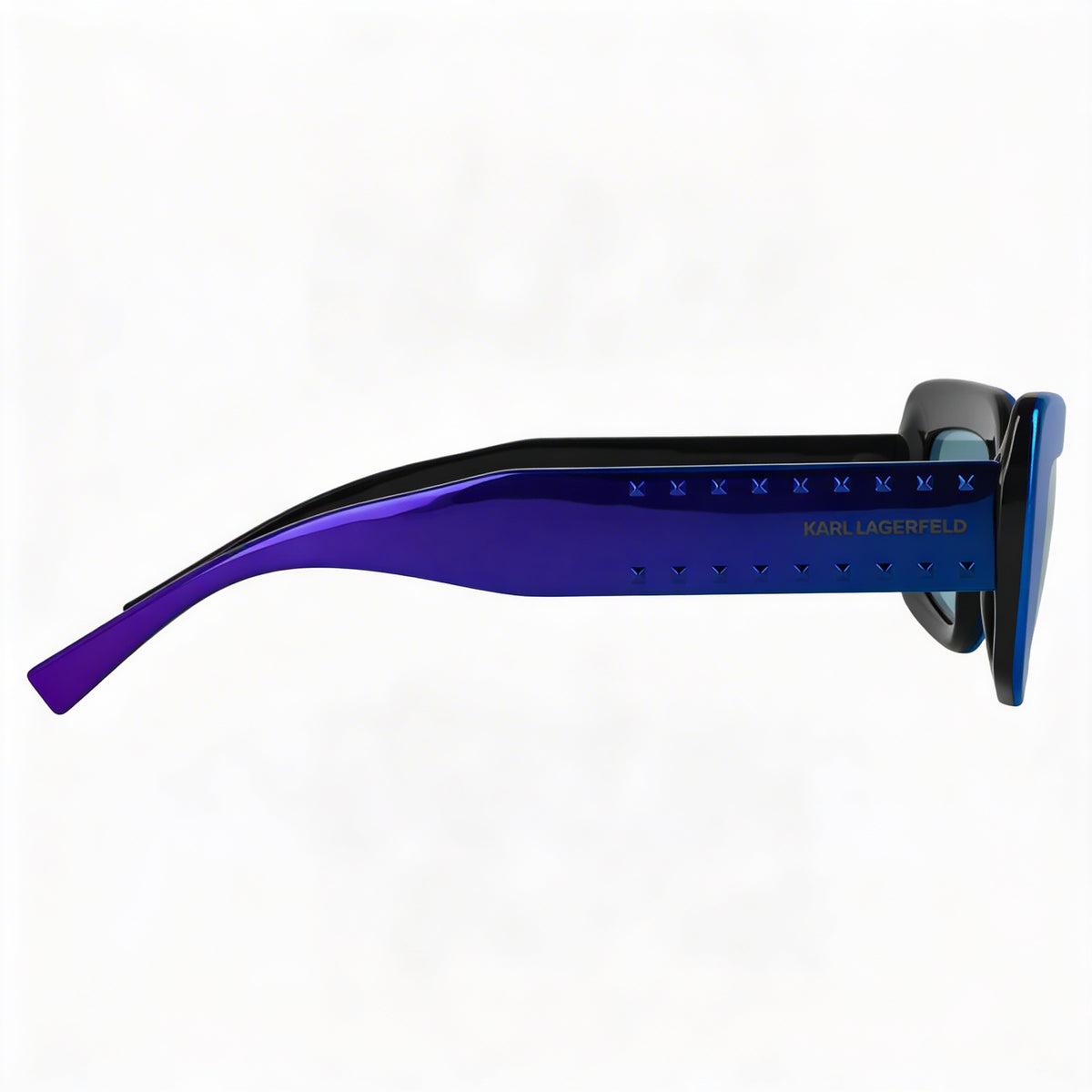 Karl Lagerfeld Kl6164s Blue Rectangle Sunglasses for Women, 50mm, Photo 2