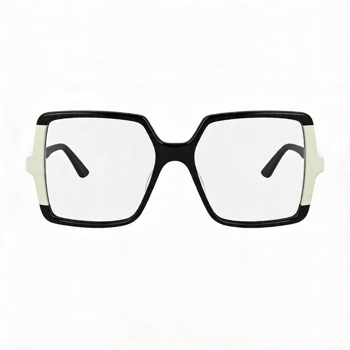 Karl Lagerfeld Kl6169 Black/White Square Eyeglasses Unisex, 54mm, Photo 2