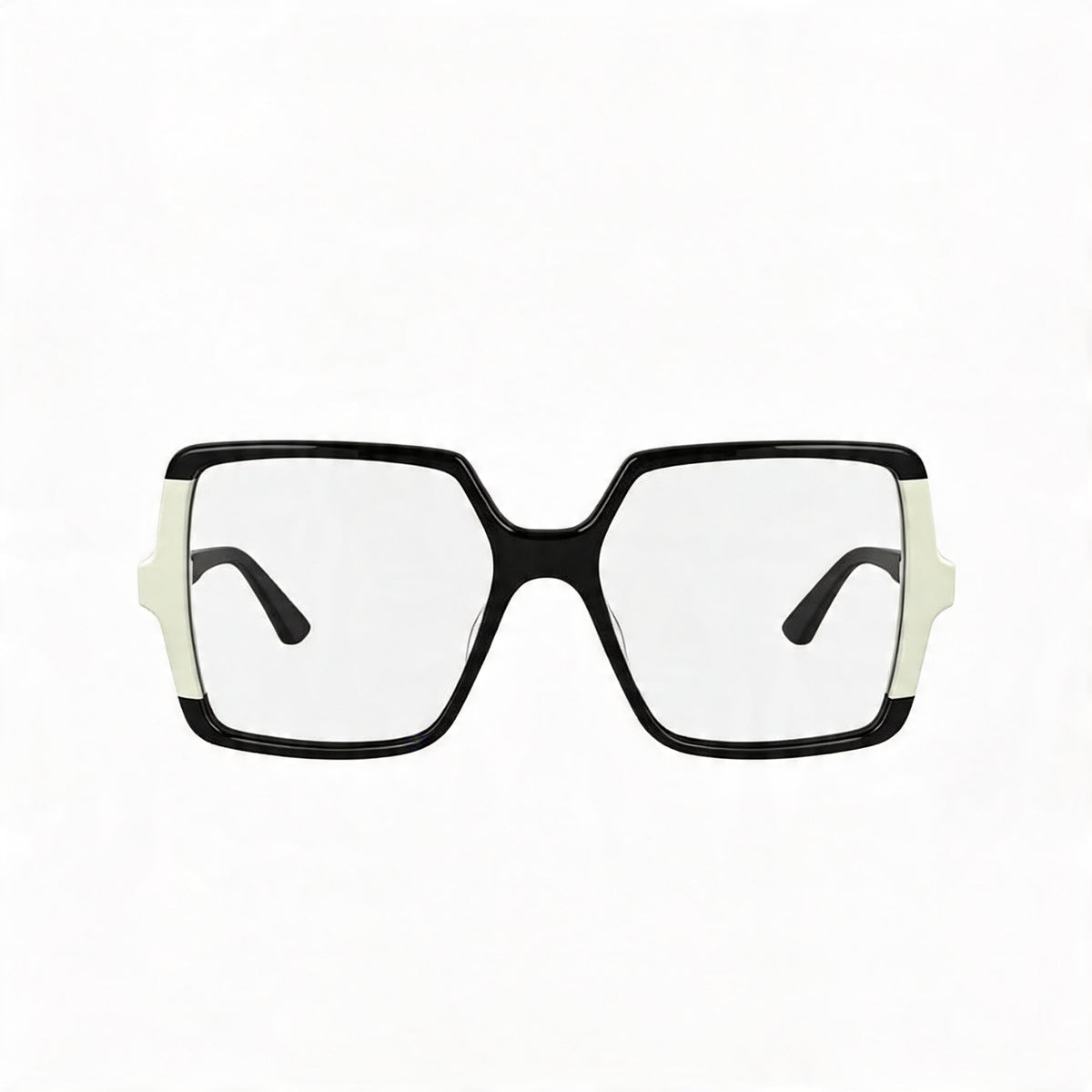 Karl Lagerfeld Kl6169 Black/White Square Eyeglasses Unisex, 54mm, Photo 2