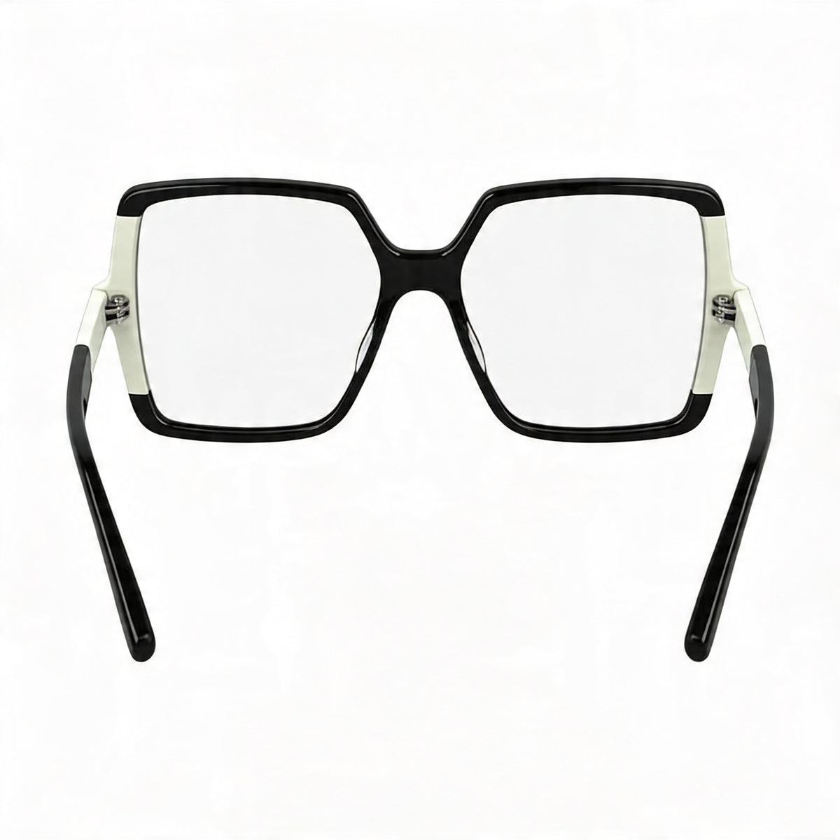 Karl Lagerfeld Kl6169 Black/White Square Eyeglasses Unisex, 54mm, Photo 3