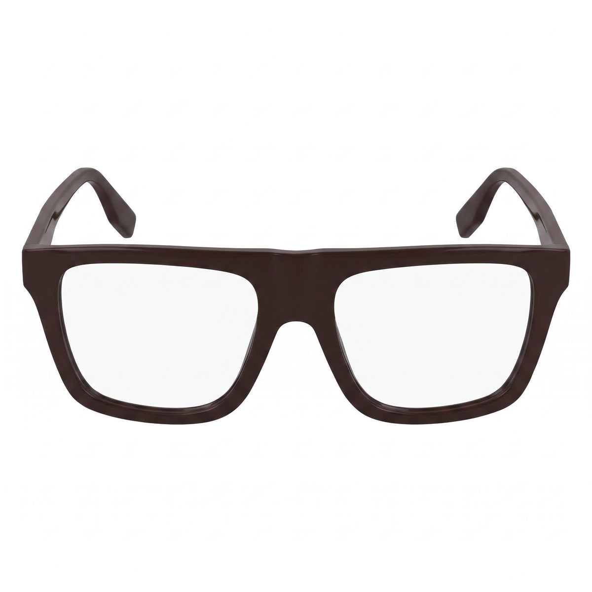 Gafas graduadas unisex rectangulares Karl Lagerfeld Kl6176 en color caoba, Photo 2