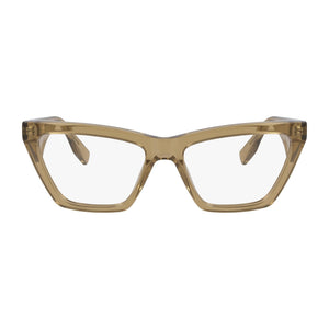 Karl Lagerfeld Kl6195 Cat Eye Eyeglasses for Women — front view, Metal Acetate