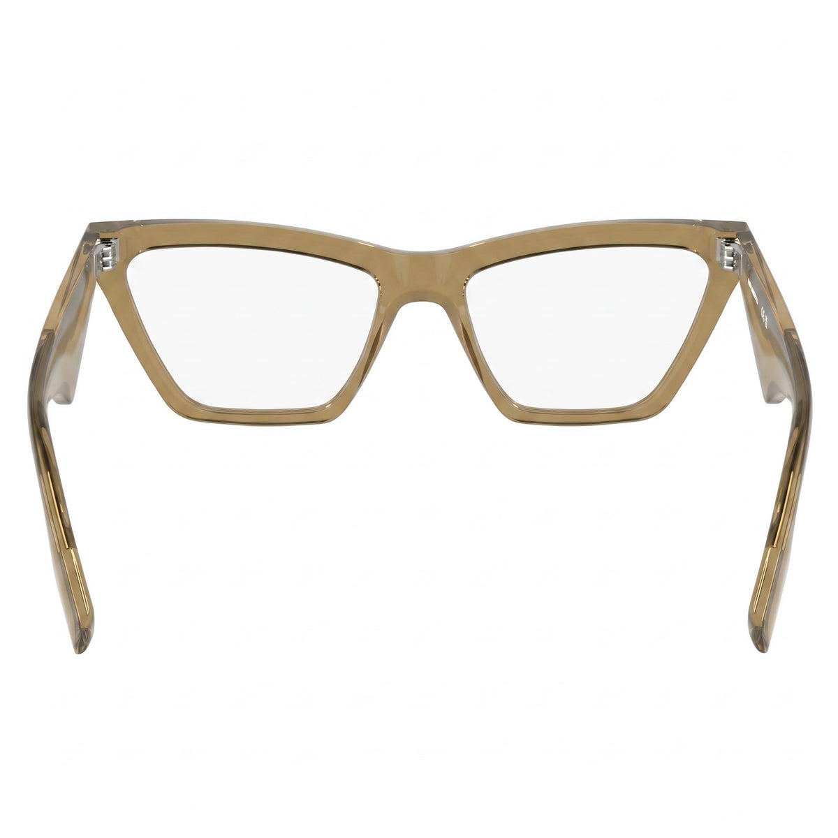 Gafas graduadas Karl Lagerfeld KL6195 color marrón claro estilo ojo de gato para mujer, Photo 4
