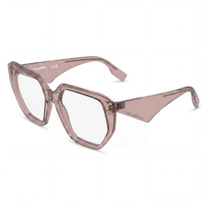 Karl Lagerfeld Kl6213 Pink Rectangle Eyeglasses for Women, Acetate frame
