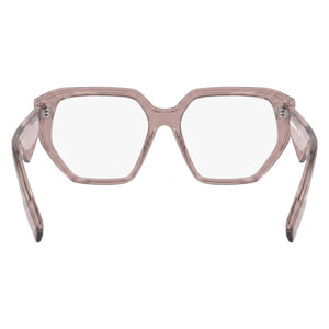 Karl Lagerfeld Kl6213 Square Eyeglasses for Women — interior view, Polycarbonate demo lenses