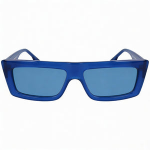 Karl Lagerfeld Klj6147s Rectangle Sunglasses Unisex — front view, Injected frame