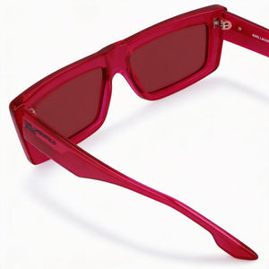 Karl Lagerfeld Klj6147s Rectangle Sunglasses Unisex — front view, Injected frame