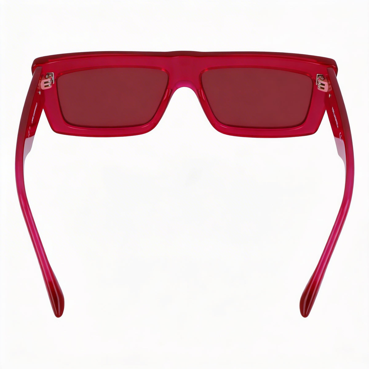 Karl Lagerfeld Klj6147s Metallic Red Sunglasses Unisex, 56mm, Photo 4