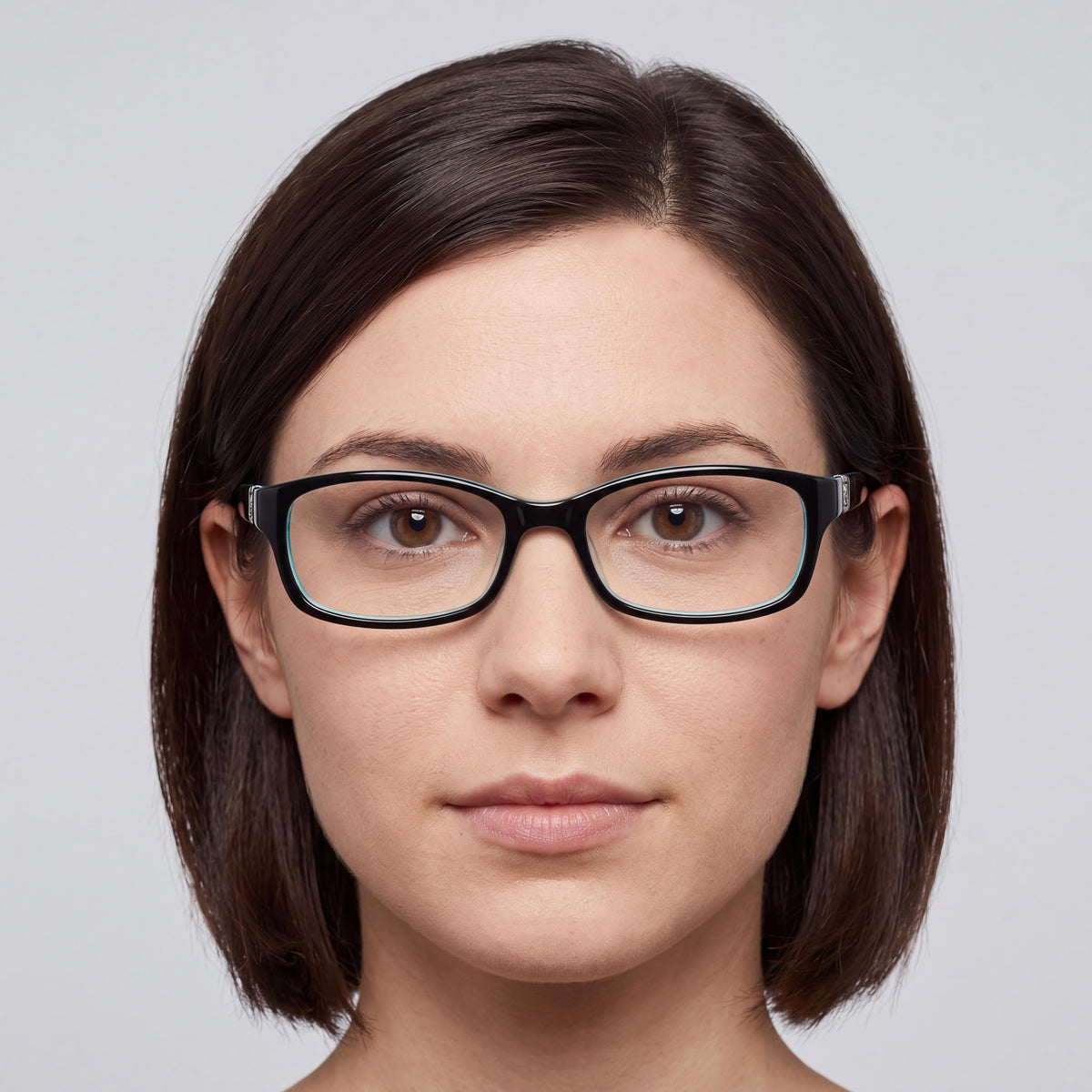 Gafas graduadas rectangulares Kate Spade New York 114361 para mujer, color negro, 52 mm, Photo 4