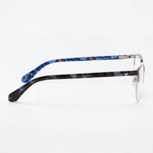 Kate Spade New York ADALINA Rectangle Eyeglasses for Women — front view, Metal