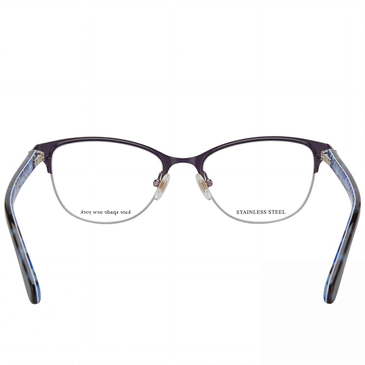 Kate Spade New York ADALINA Black Rectangle Eyeglasses for Women, 53mm, Photo 3