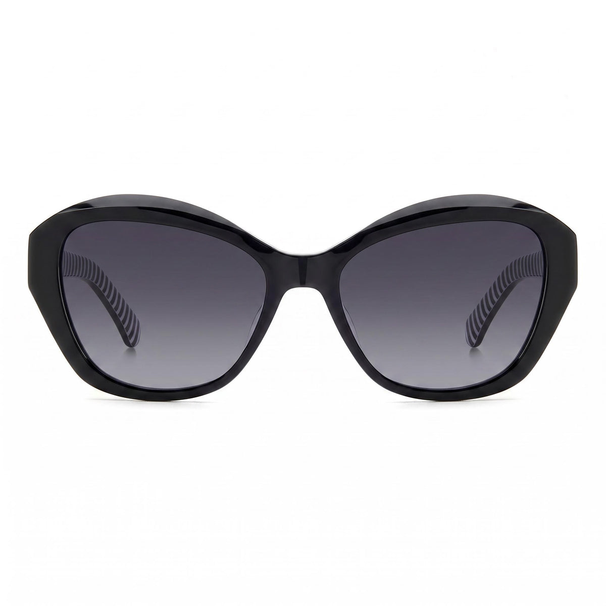 Kate Spade New York Black Cat Eye Sunglasses for Women, 54mm, Photo 2