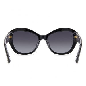 Kate Spade New York AGLAIA/S Cat Eye Sunglasses for Women — interior view, Non-Polarized lens detail