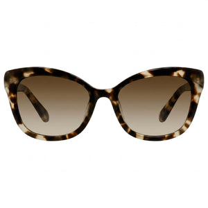 Kate Spade New York Amaras Cat Eye Sunglasses for Women — front view, Plastic frame
