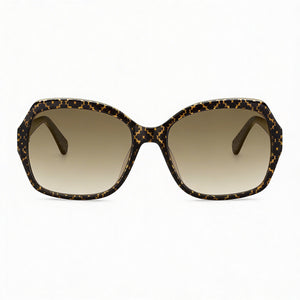 Kate Spade New York Amberlynn/S Oval Sunglasses for Women — front view, Plastic frame