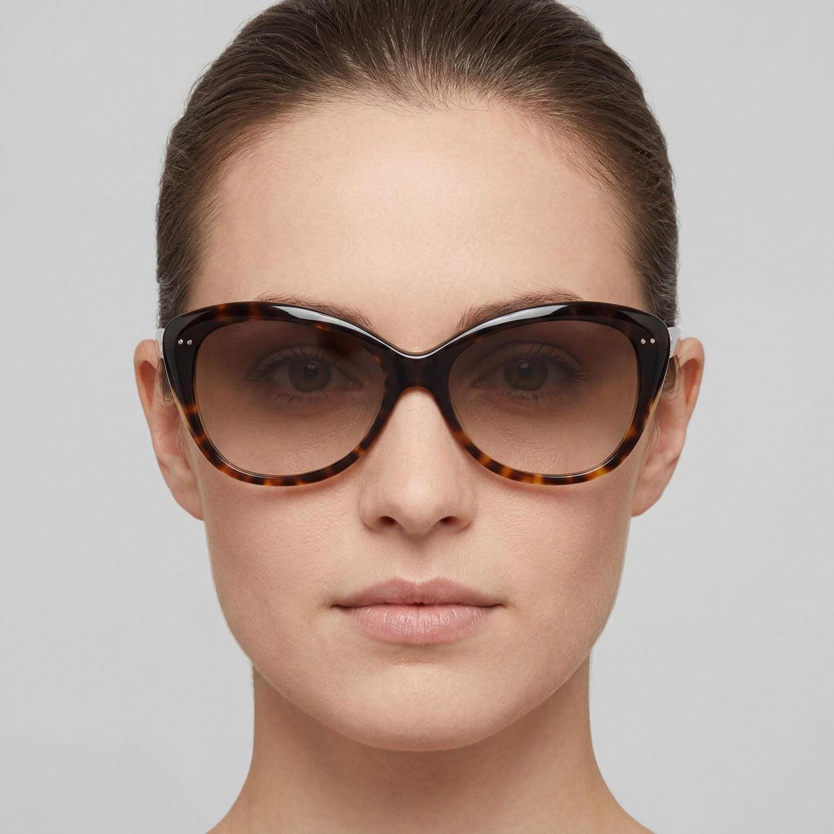 Kate Spade New York Angeliqs Brown Oval Sunglasses for Women, 55mm, Photo 5