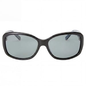 Kate Spade New York Annika/P/S Rectangle Sunglasses for Women — front view, Acetate frame