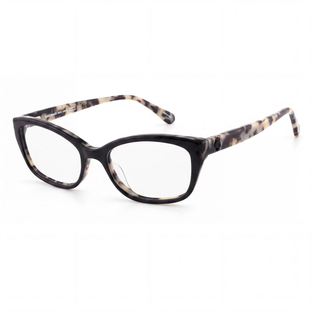 Gafas Kate Spade New York Arabel Havana en blanco y negro unisex, 51 mm, Photo 1