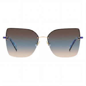 Kate Spade New York Ariella/G/S Butterfly Sunglasses Unisex — front view, Stainless Steel frame