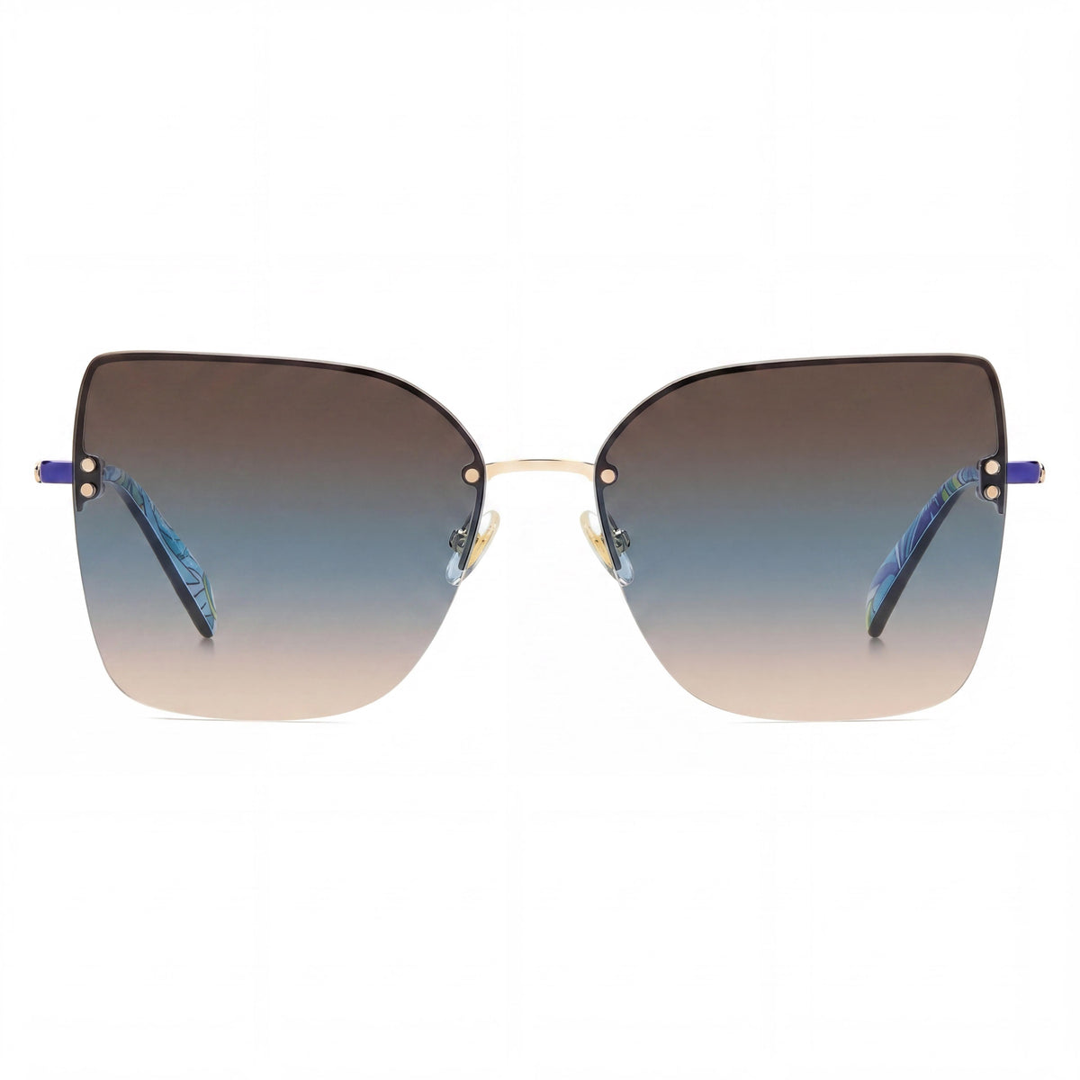 Gafas de sol unisex Kate Spade New York Ariella/G/S con forma de mariposa, color azul, 58 mm, Photo 2