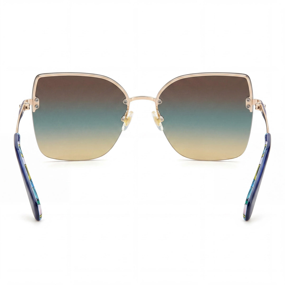 Gafas de sol unisex Kate Spade New York Ariella/G/S con forma de mariposa, color azul, 58 mm, Photo 3