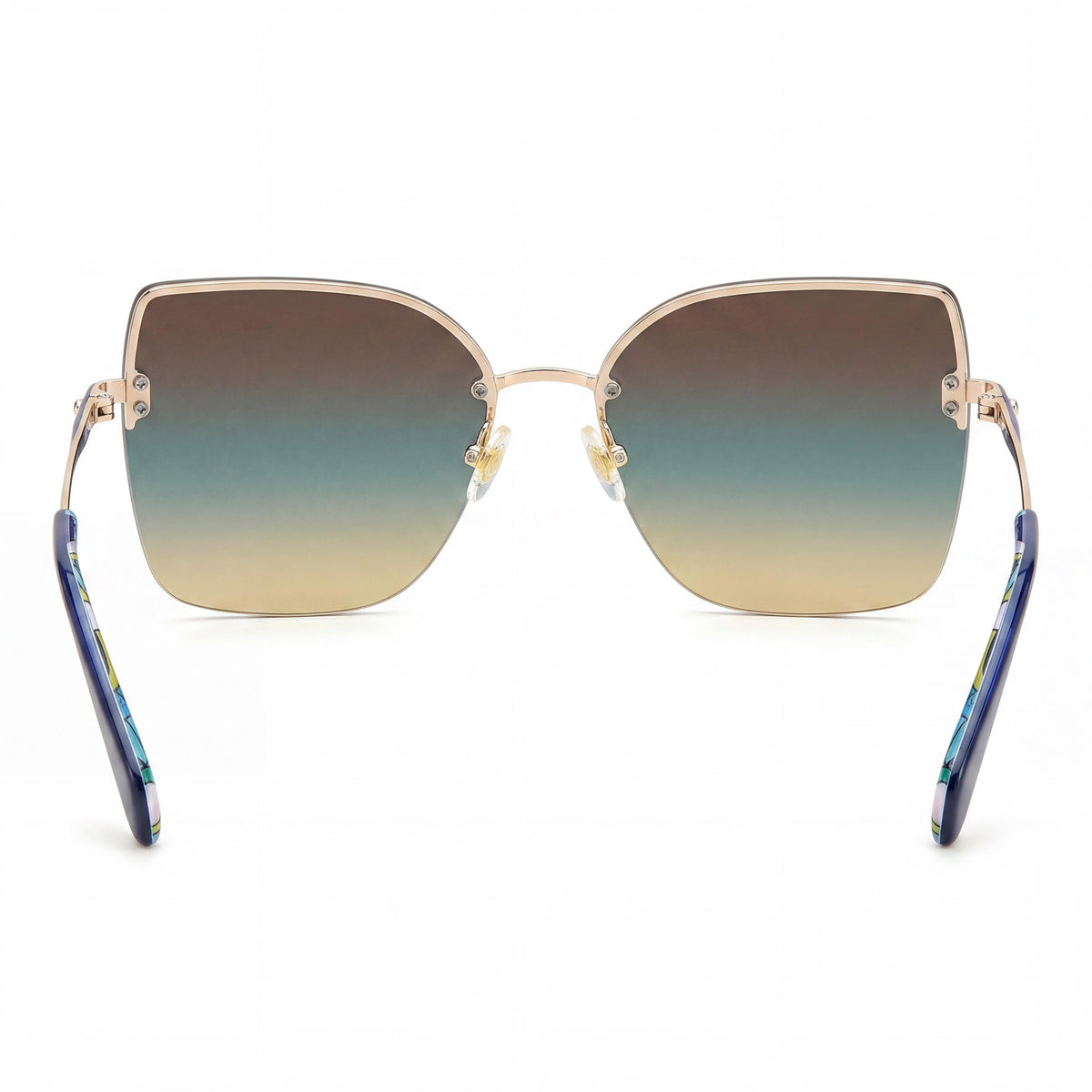 Gafas de sol unisex Kate Spade New York Ariella/G/S con forma de mariposa, color azul, 58 mm, Photo 3